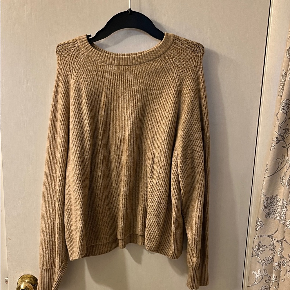 Old Navy girls  Crewneck Sweater - Tan